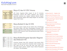 Tablet Screenshot of kuliahlagi.com